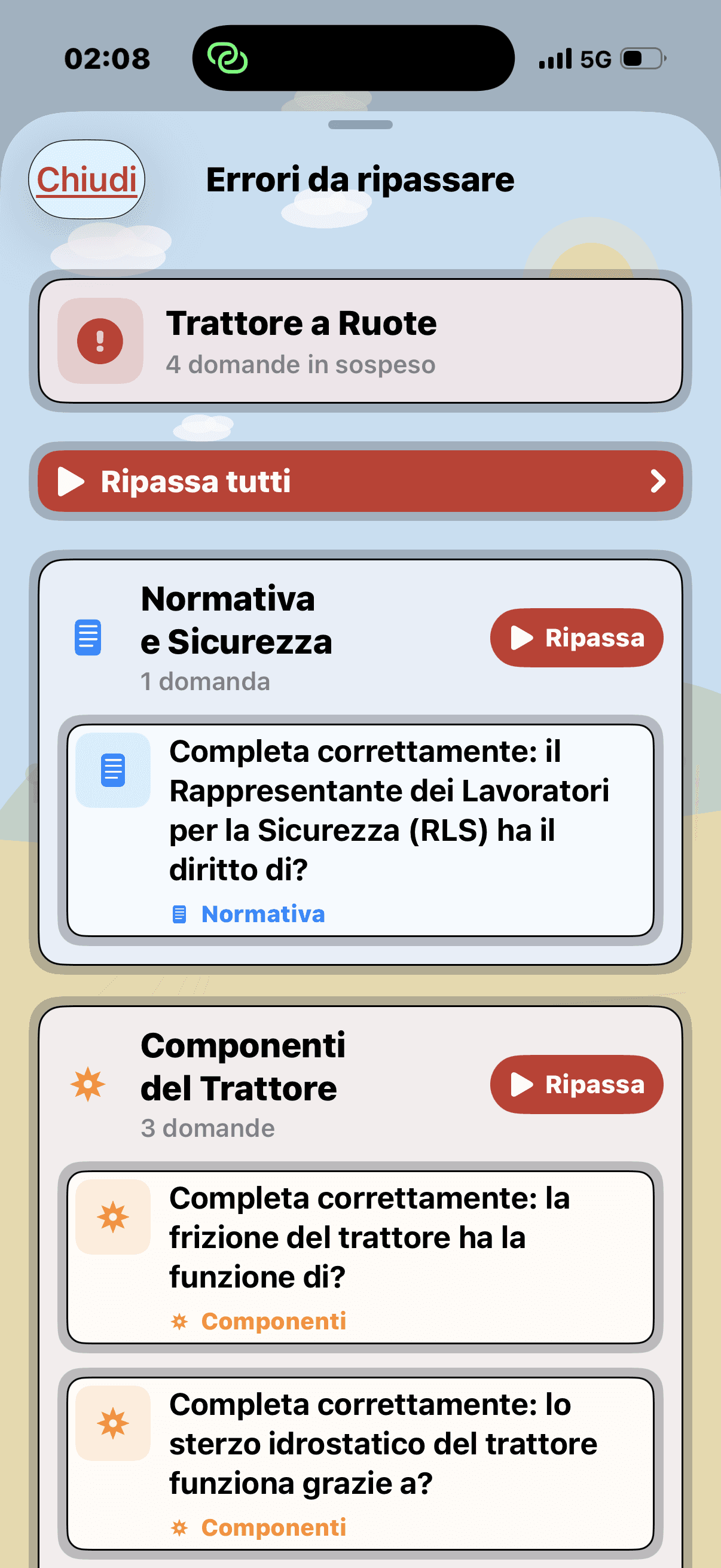 Patentino Trattore 6