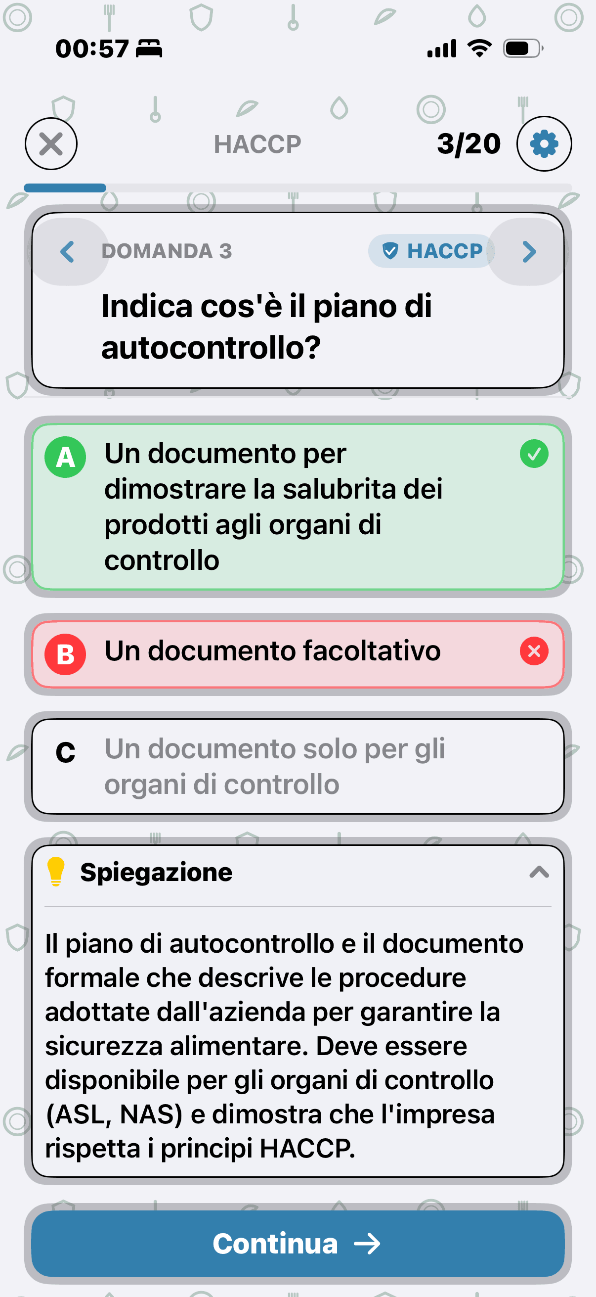 Quiz HACCP 5