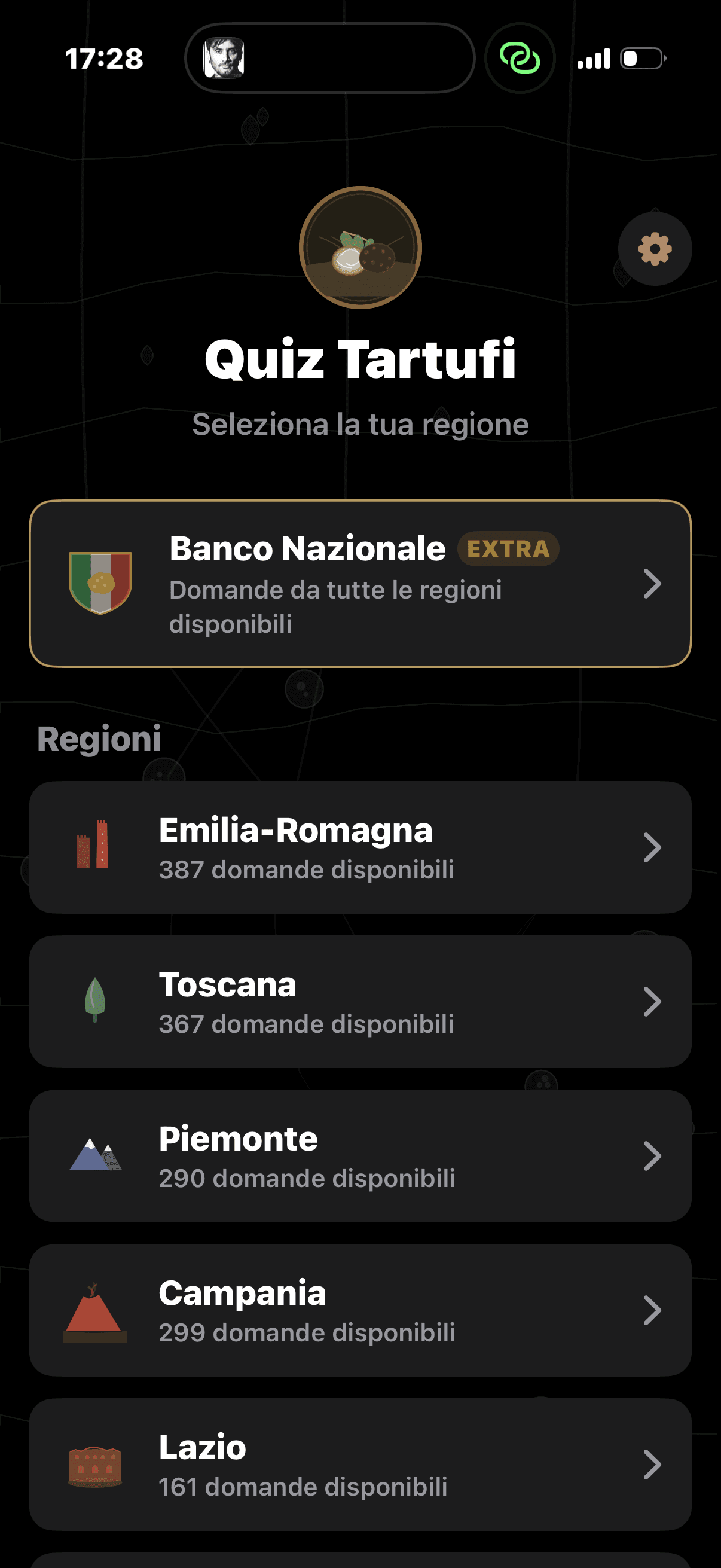 Quiz Tartufi 1