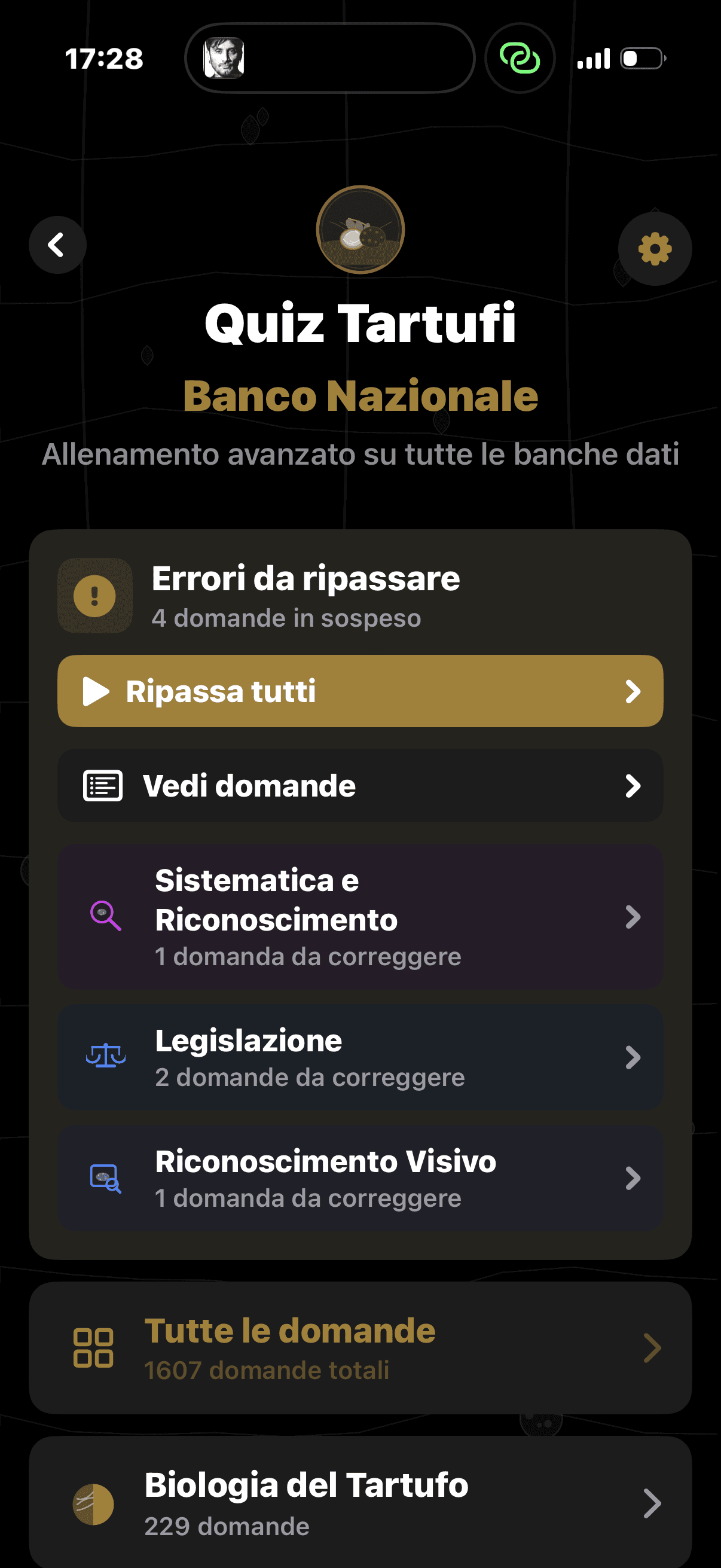 Quiz Tartufi 8